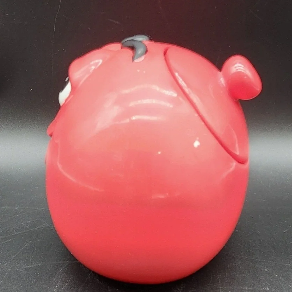 M&M's Red Ceramic Candy Jar Galerie Collectible Character Decor 2001 READ